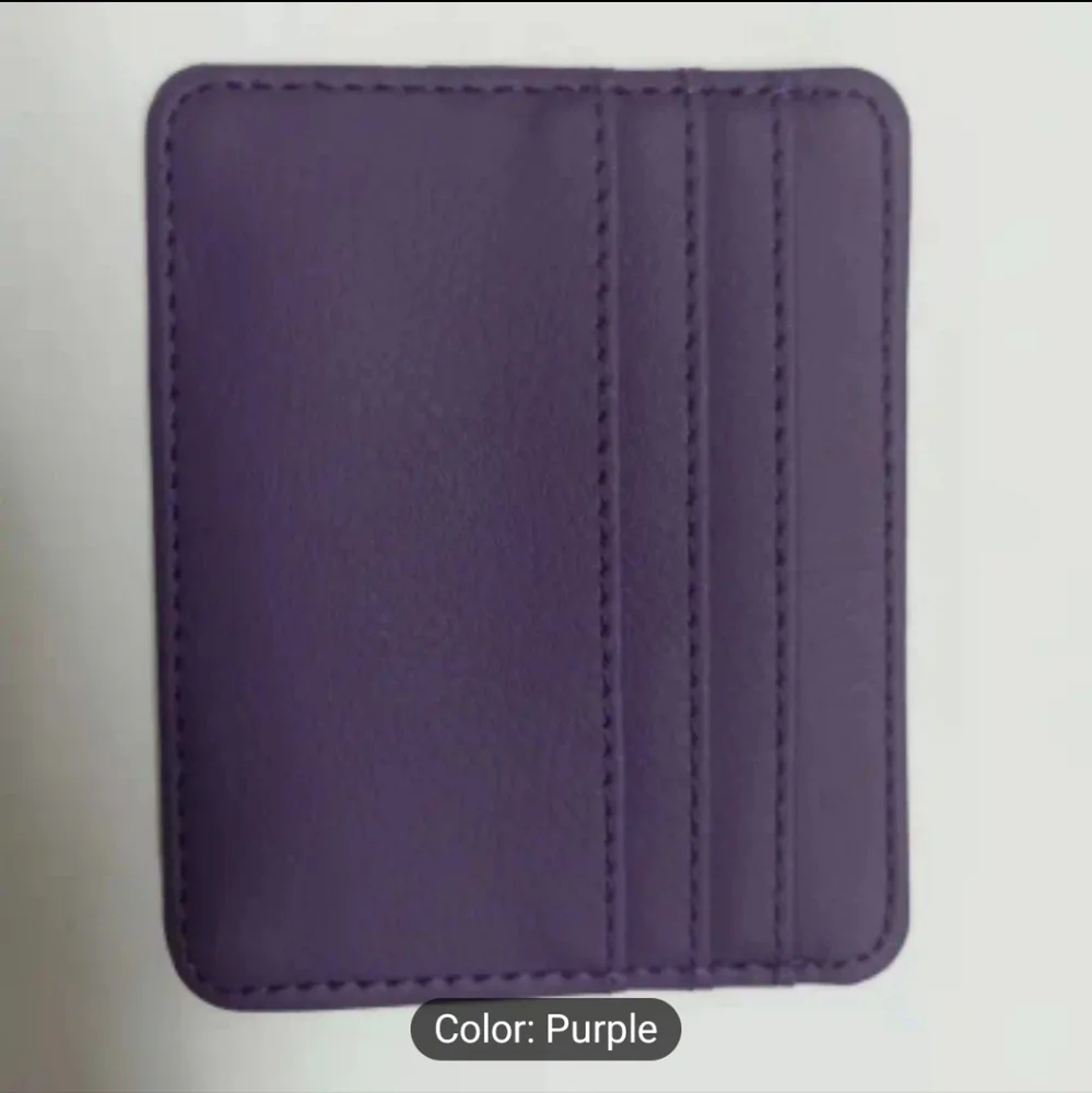 Bank Card Holder with Multiple Card Slots Slim and Convenient Jogging Beach